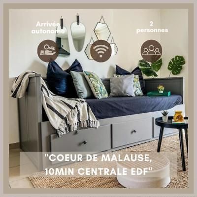 Le Gite 3 - Studio Confort, 10Min Golfech Malause Exteriör bild