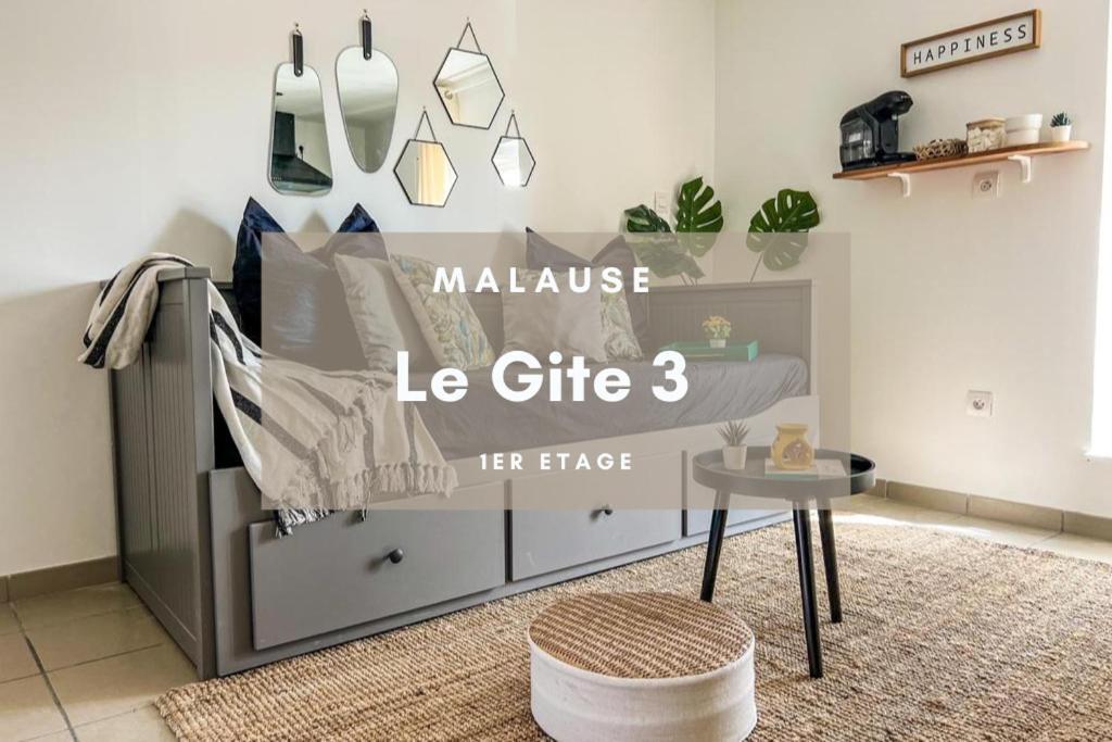 Le Gite 3 - Studio Confort, 10Min Golfech Malause Exteriör bild